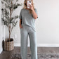 Staying Home Butter Soft Lounge Set / Teal