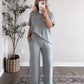 Staying Home Butter Soft Lounge Set / Teal
