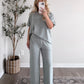 Staying Home Butter Soft Lounge Set / Teal