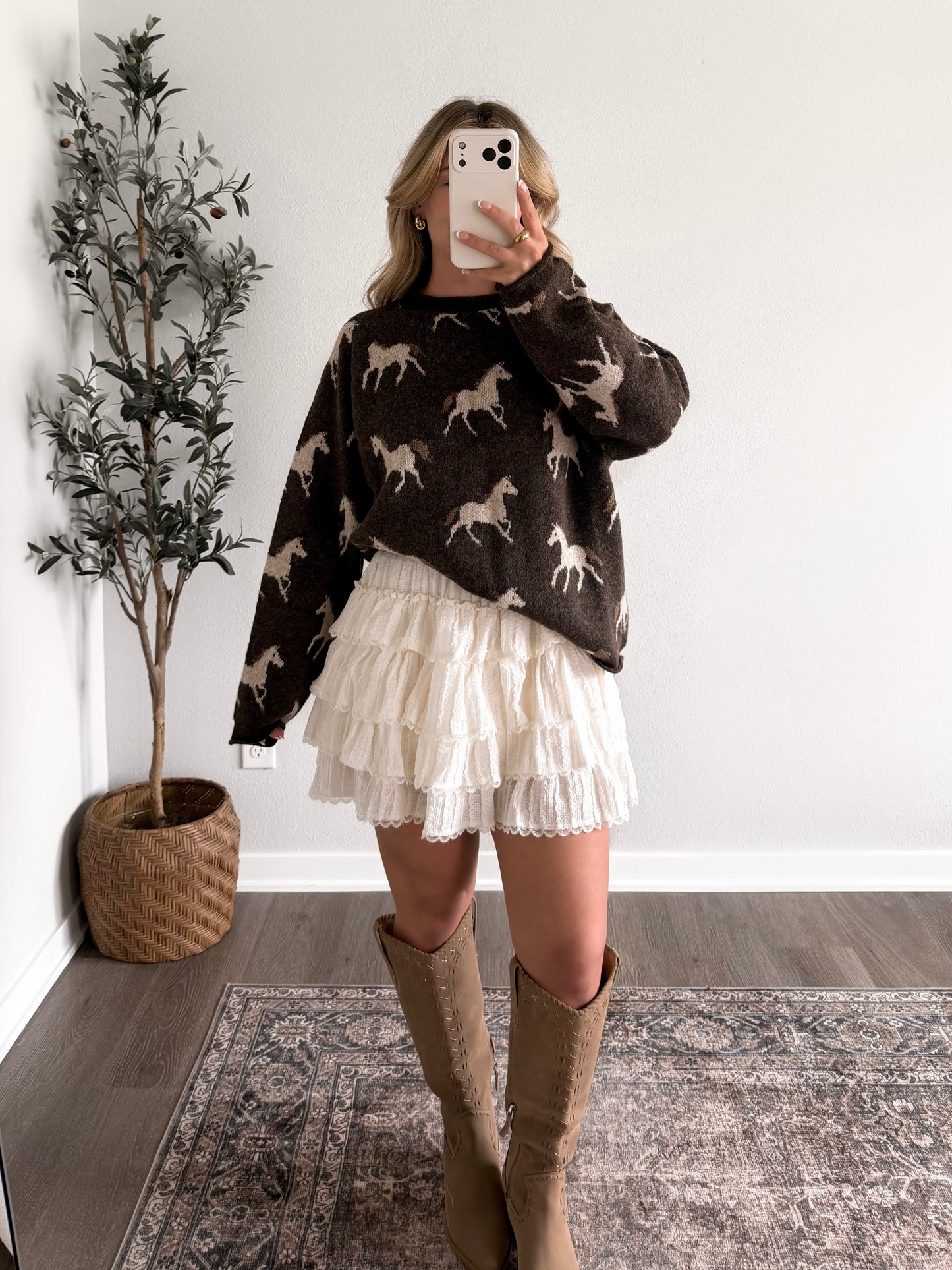 Horse Country Knit Sweater