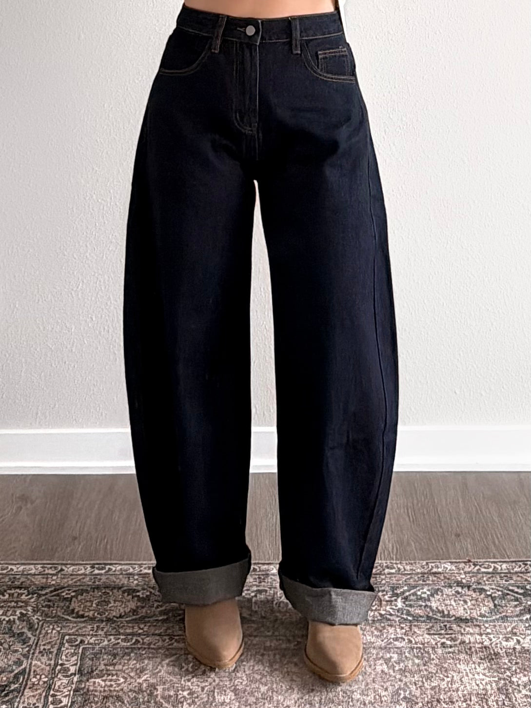 Serena Denim Barrel Jean