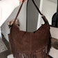 Reba Fringe Hobo Bag
