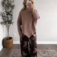 Camille Boat Neck Sweater / Taupe