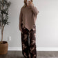Camille Boat Neck Sweater / Taupe