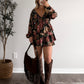 Evermore Floral Babydoll Top (Restocking Early November)