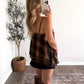 Heartland Plaid Lace Top