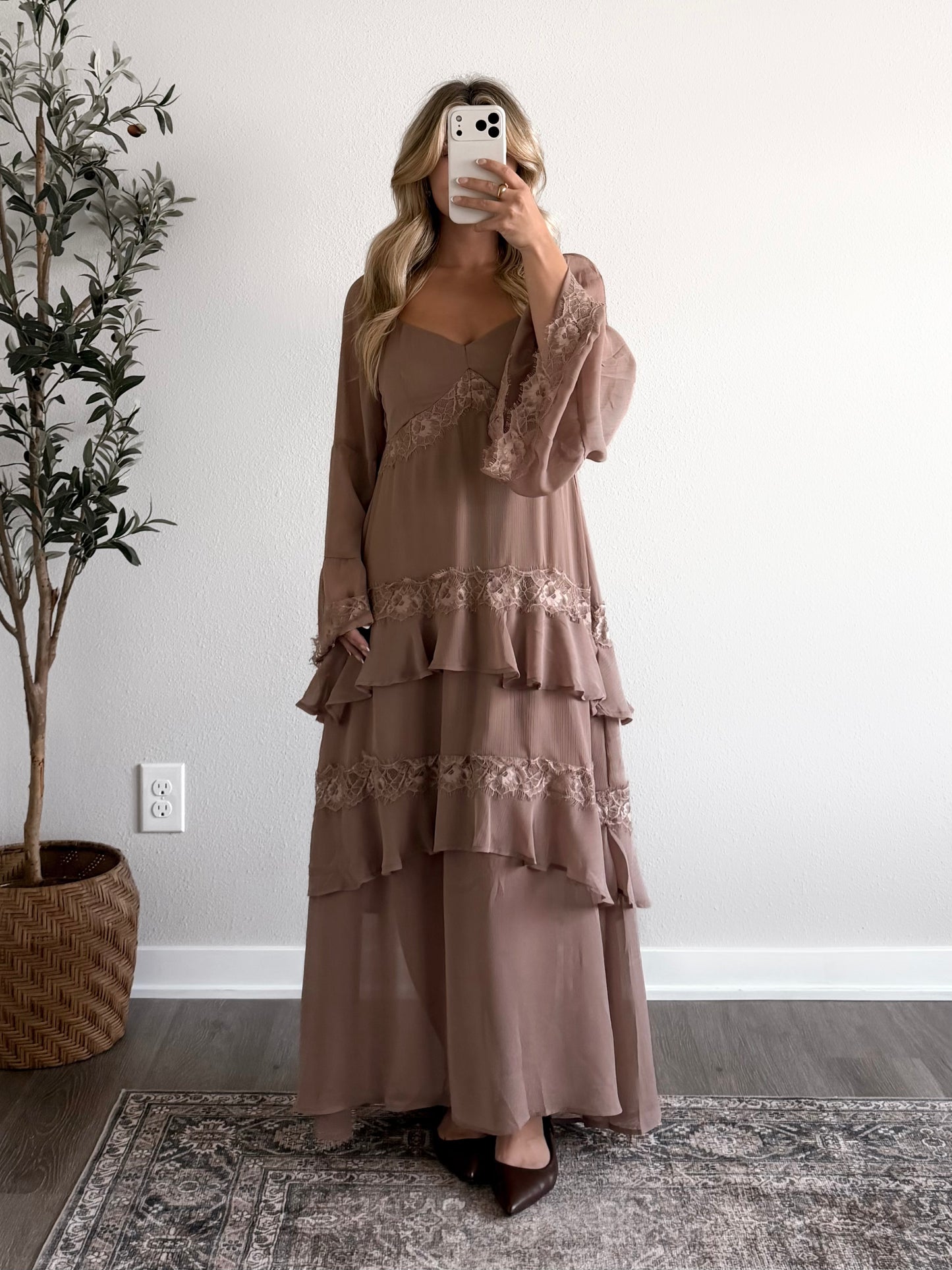 Sweet Surrender Lace Maxi Dress