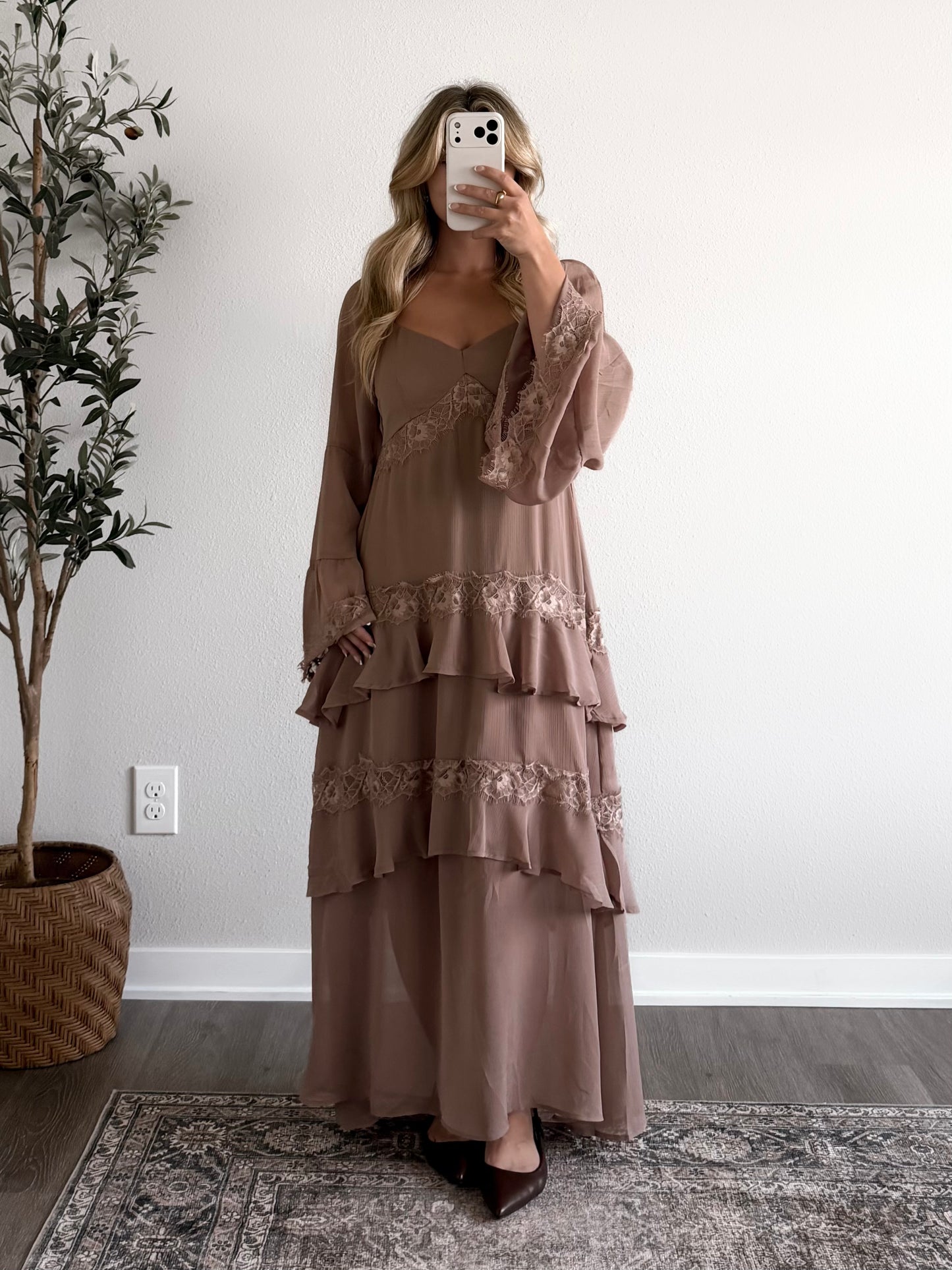 Sweet Surrender Lace Maxi Dress