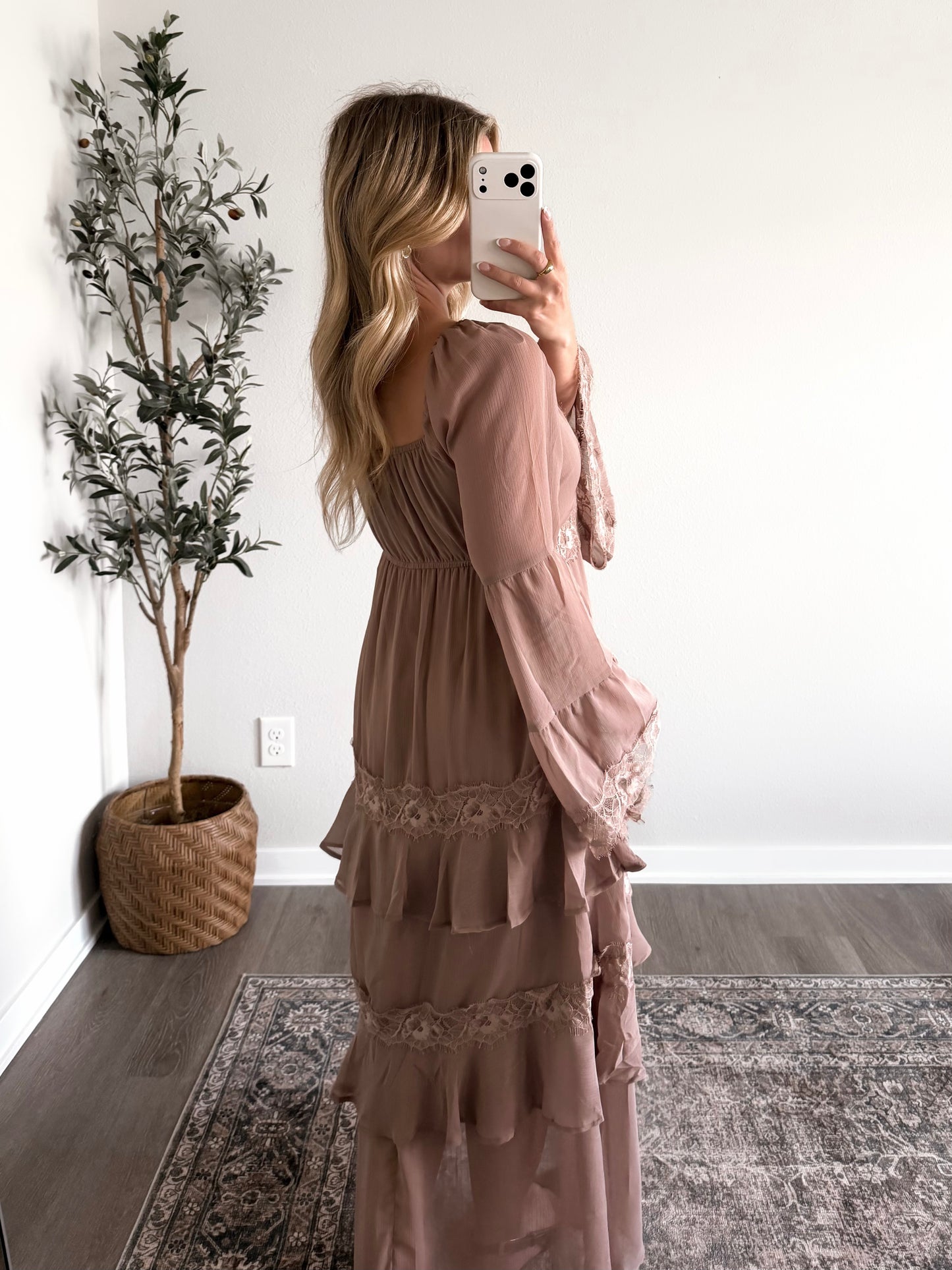 Sweet Surrender Lace Maxi Dress