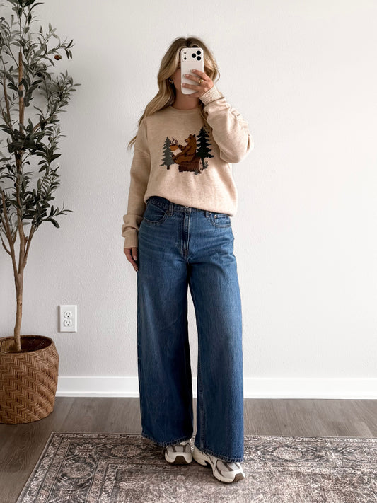 Campfire Coffee Cub Sweater