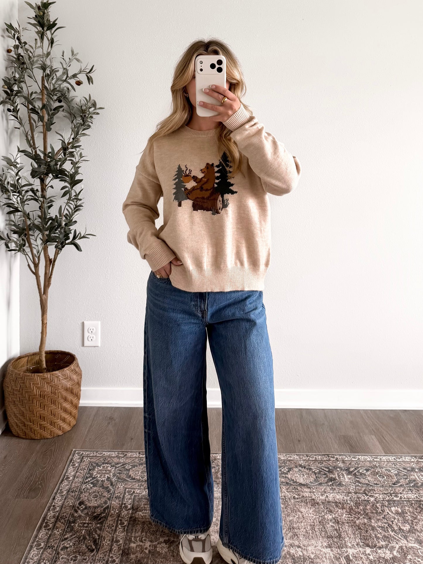 Campfire Coffee Cub Sweater