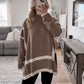 Hazelnut Mock Neck Sweater