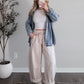 Weekend Mood Barrel Sweatpant / Natural