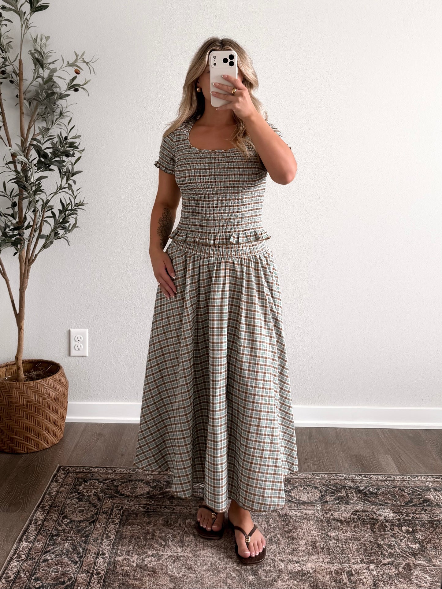 Horseback Picnic Skirt Set