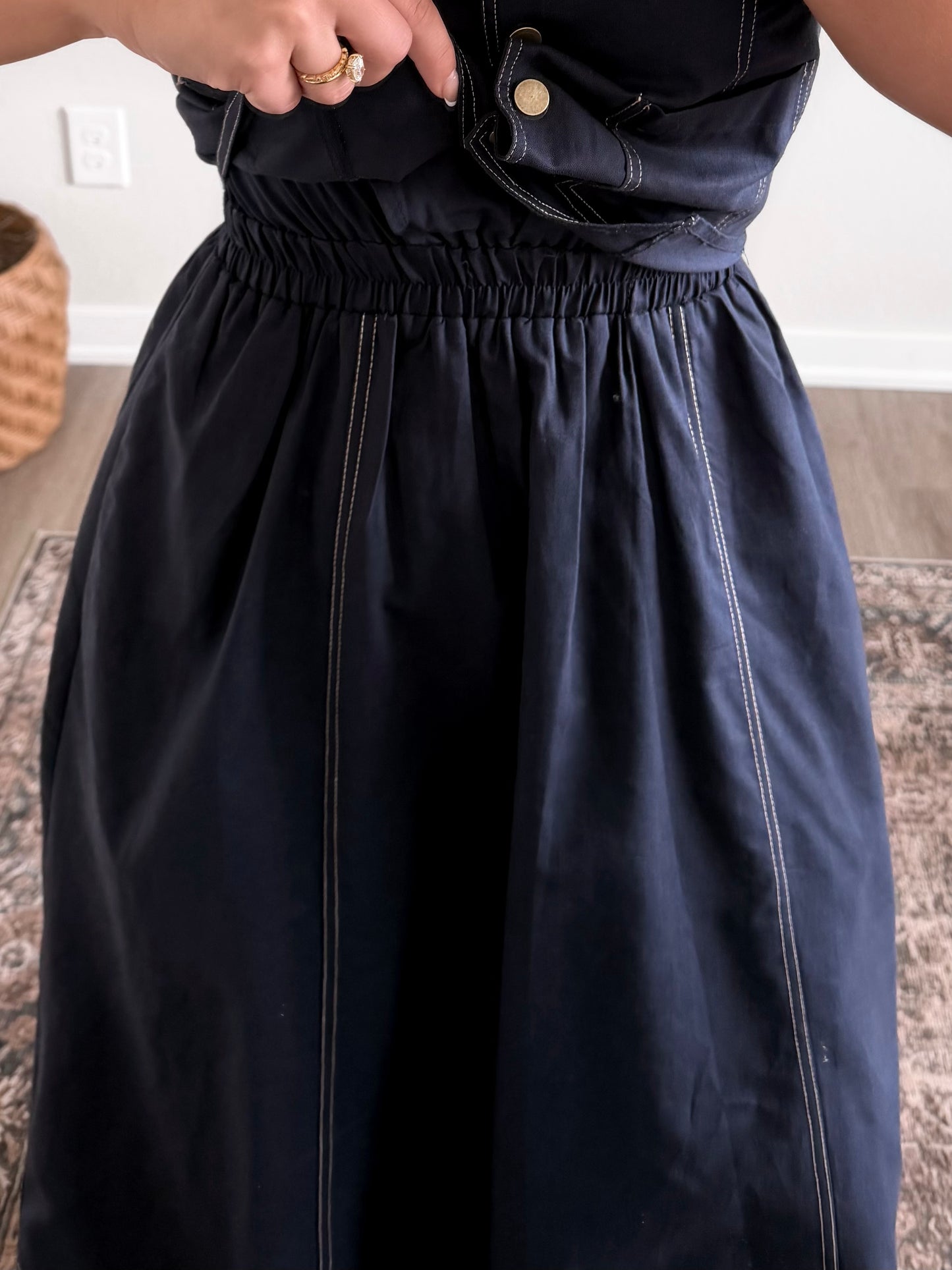 Charleston Vest Maxi Dress