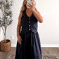 Charleston Vest Maxi Dress