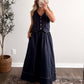 Charleston Vest Maxi Dress