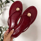 Sweden Gold Accent Sandal