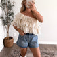 Concert Season Eyelet Top