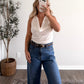 Debut Halter Cowl Neck Top
