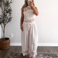 Locket Lace Satin Top