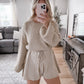 Teddy Sweater Knit Romper Final Sale