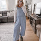 Free Spirit Chambray Denim Jumpsuit Final Sale