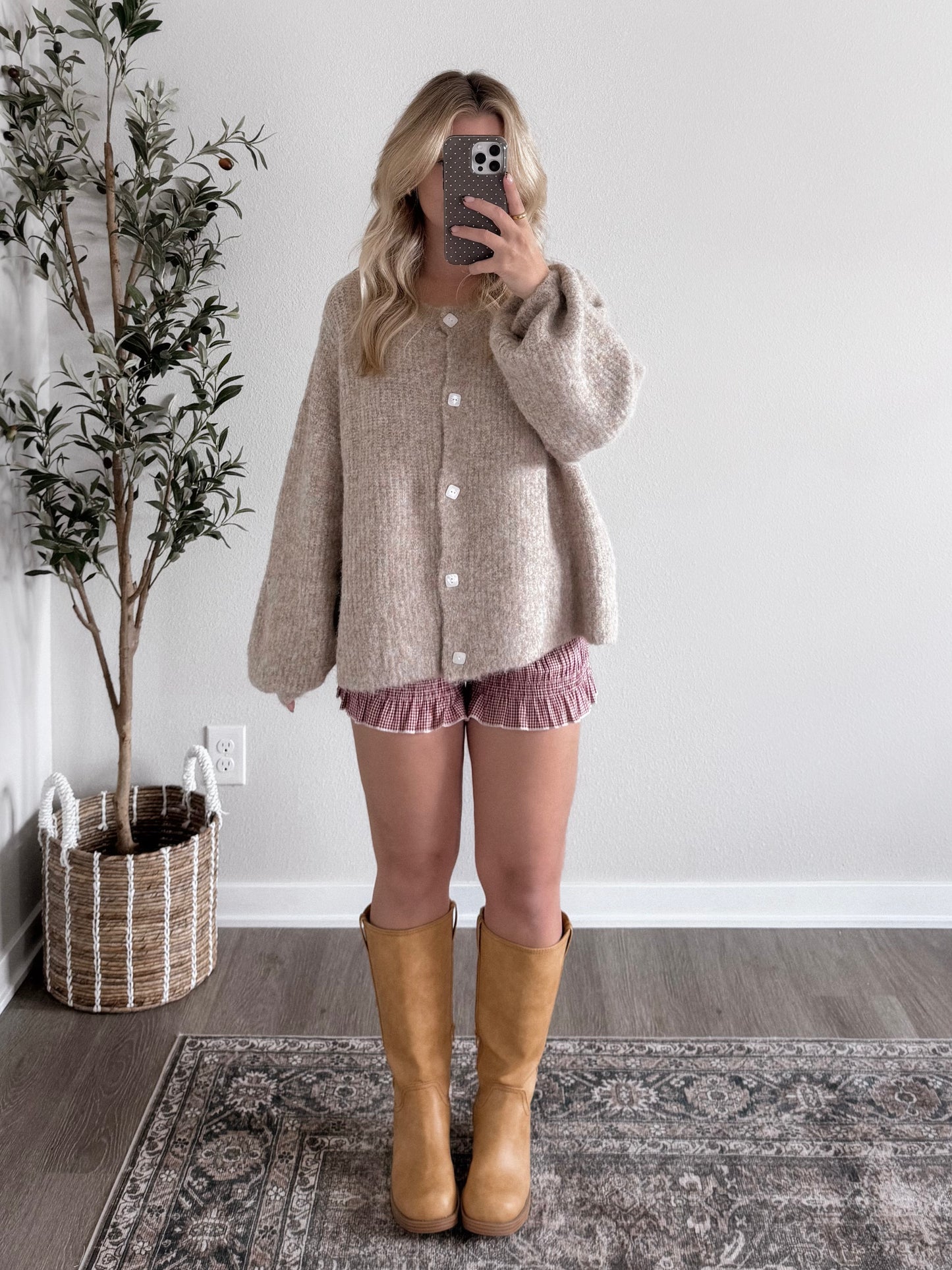 Honey Cove Button Down Sweater