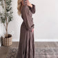 Fern & Fable Maxi Dress / Muted Olive