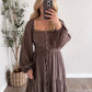 Fern & Fable Maxi Dress / Muted Olive