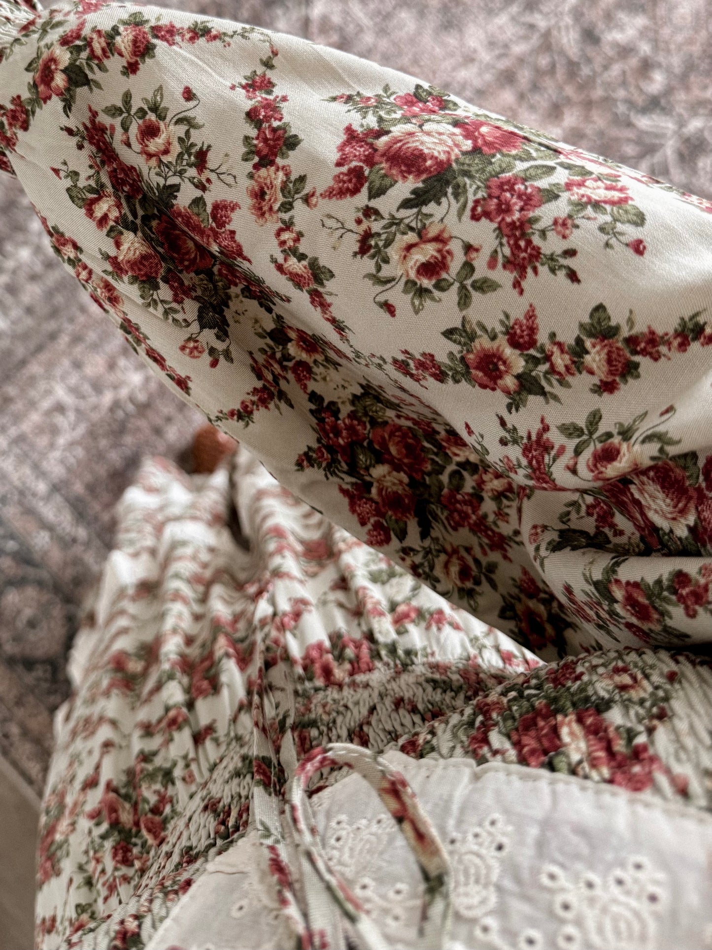 Penbrooke Sage Floral Maxi Dress