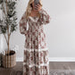Penbrooke Sage Floral Maxi Dress