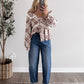 Antique Manor Floral Peplum Blouse
