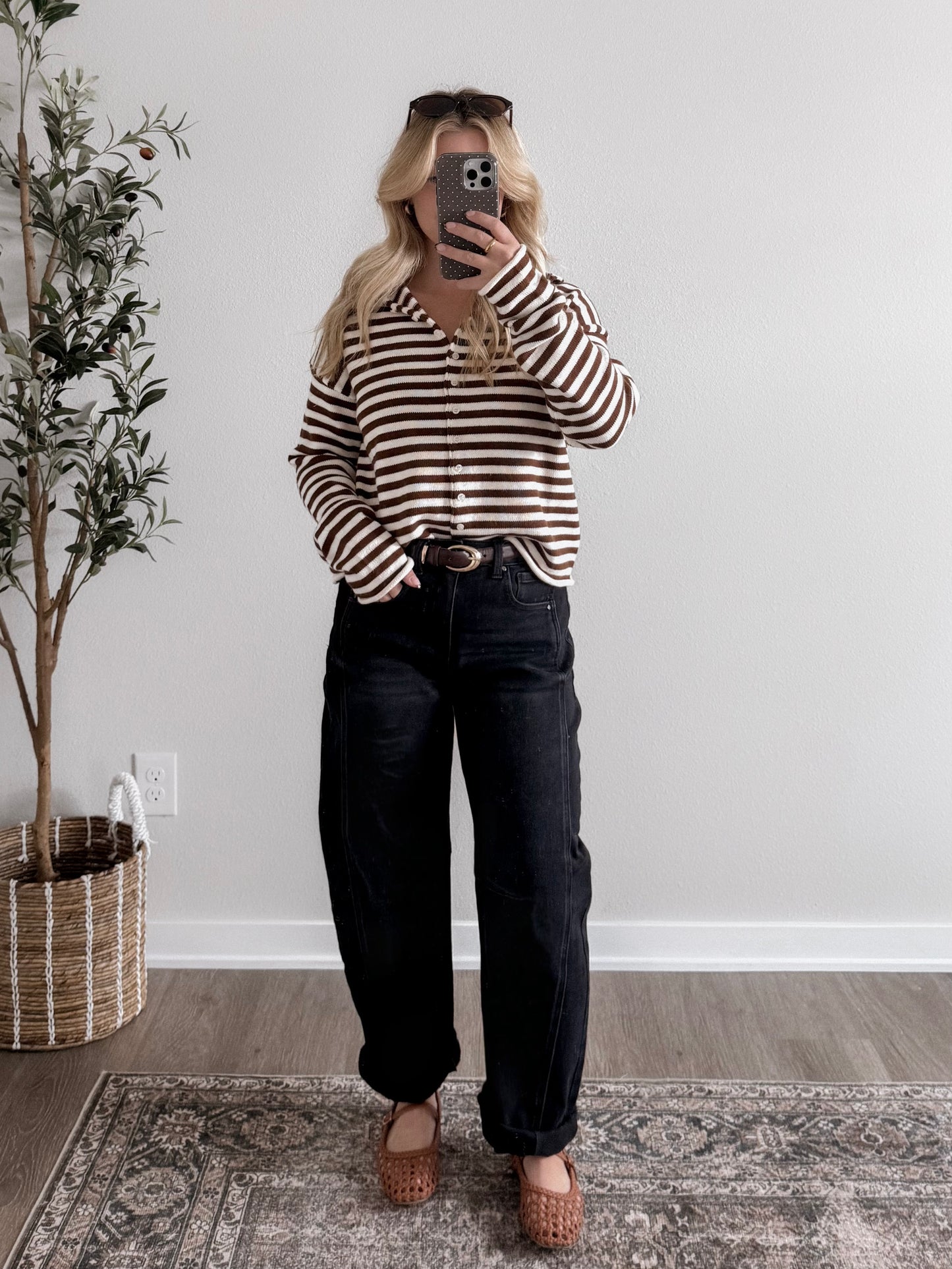 Harvard Row Striped Sweater