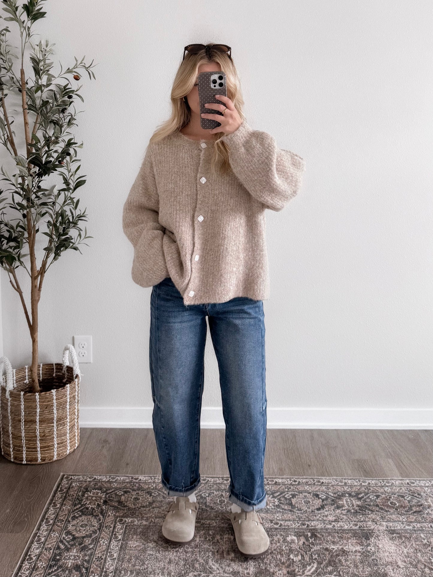 Honey Cove Button Down Sweater