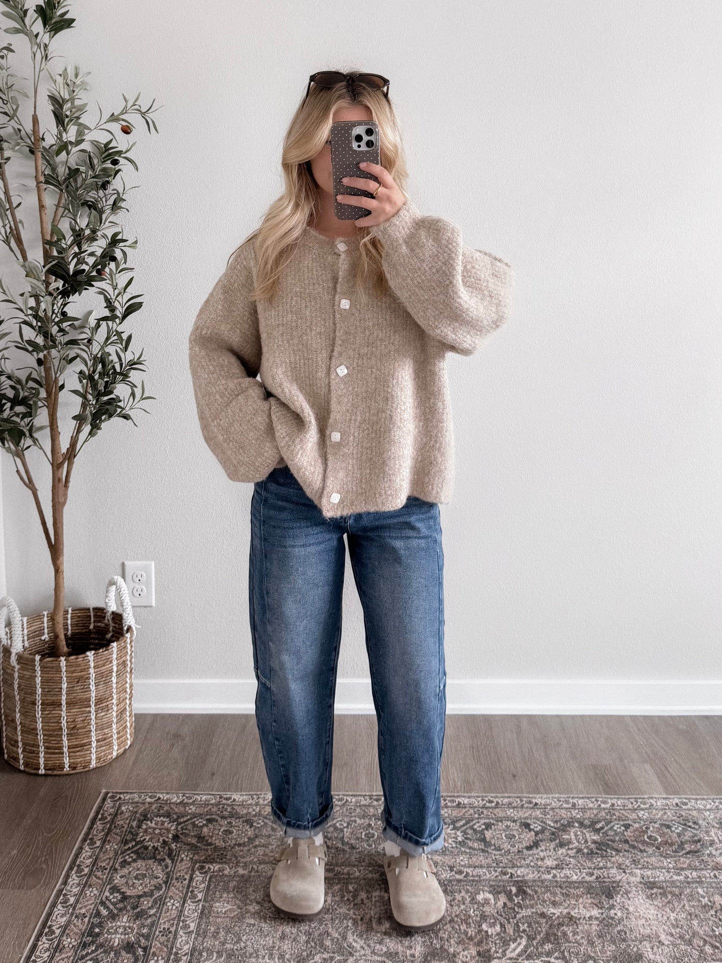 Honey Cove Button Down Sweater