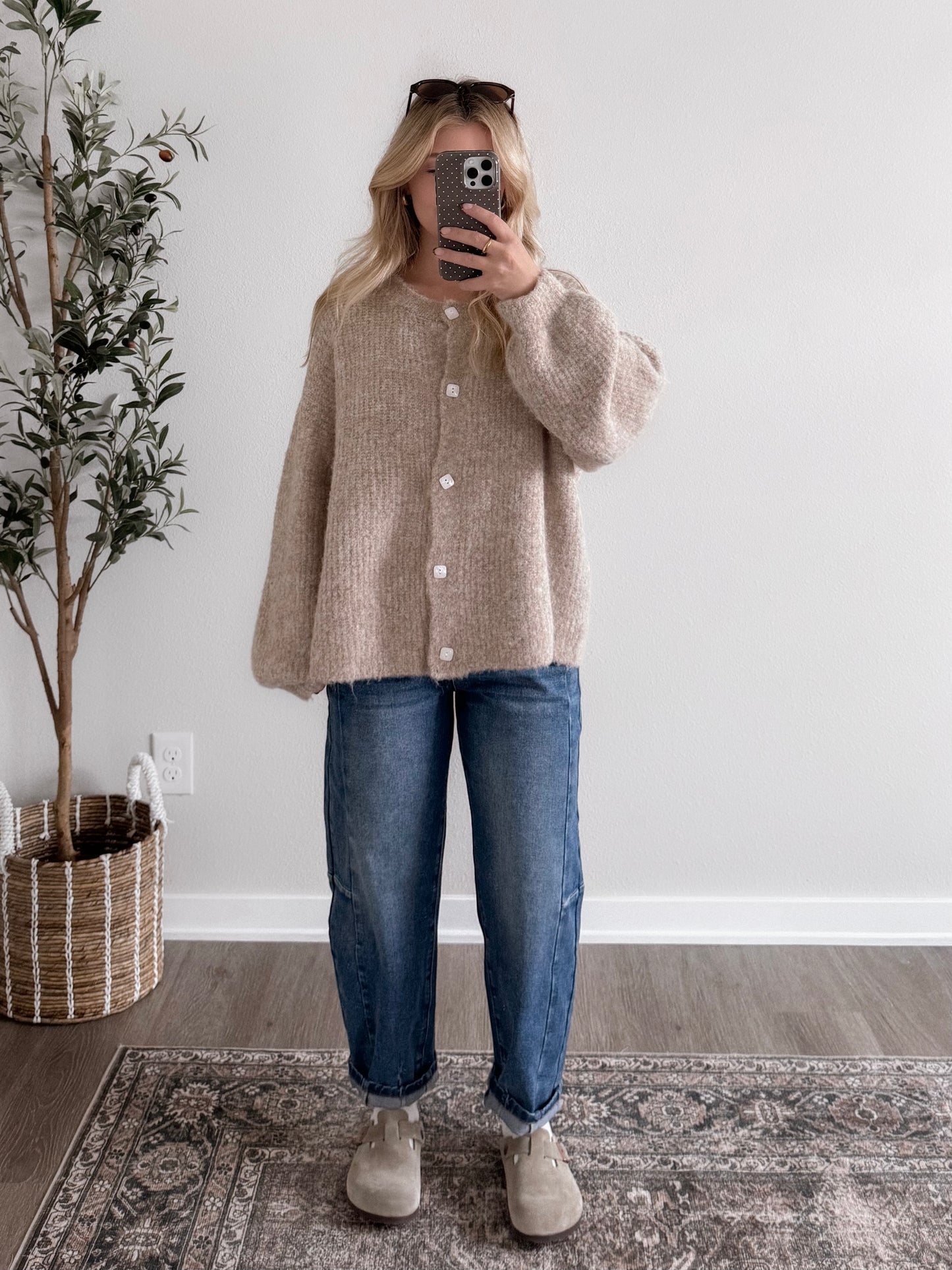 Honey Cove Button Down Sweater