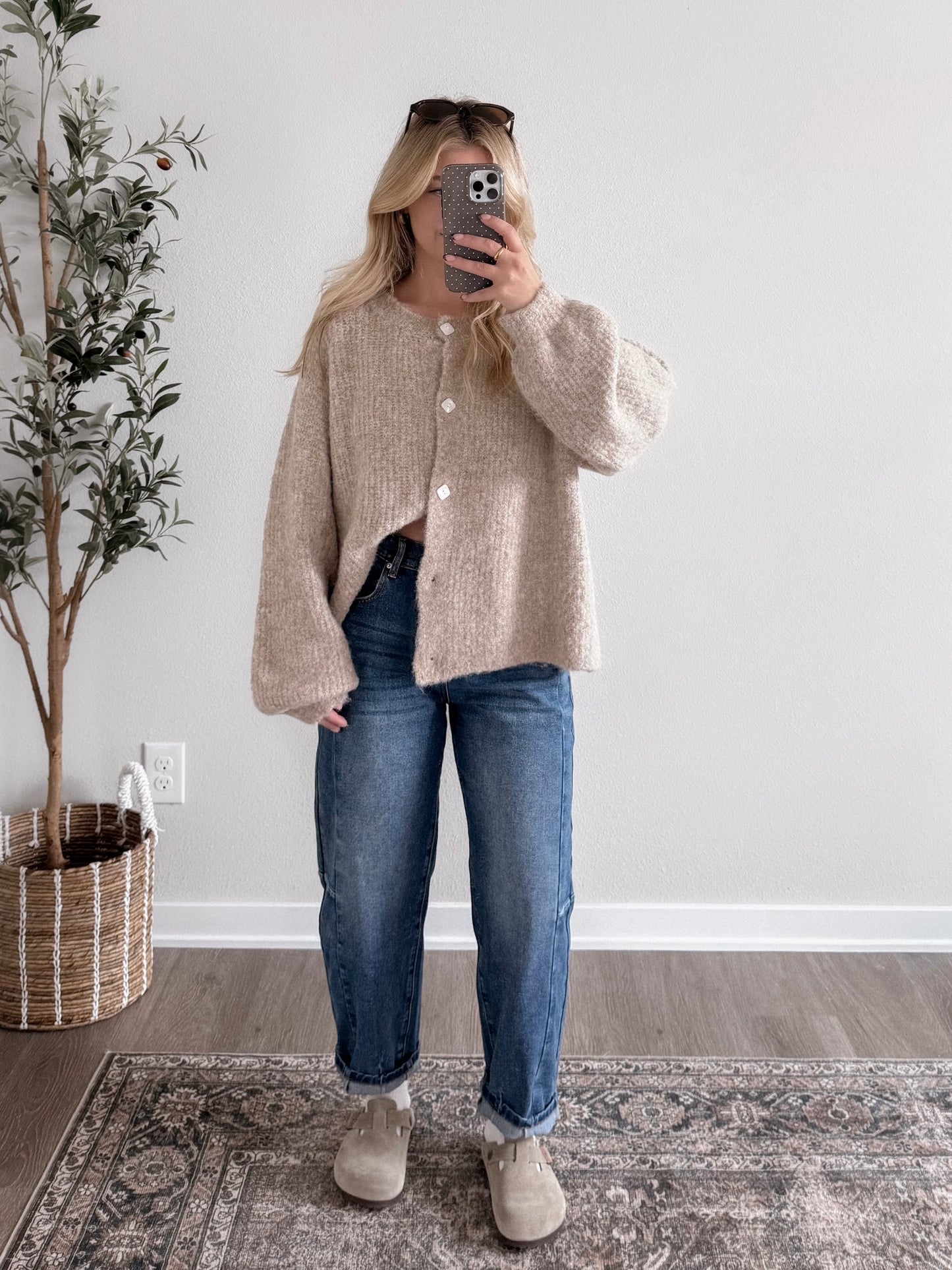 Honey Cove Button Down Sweater