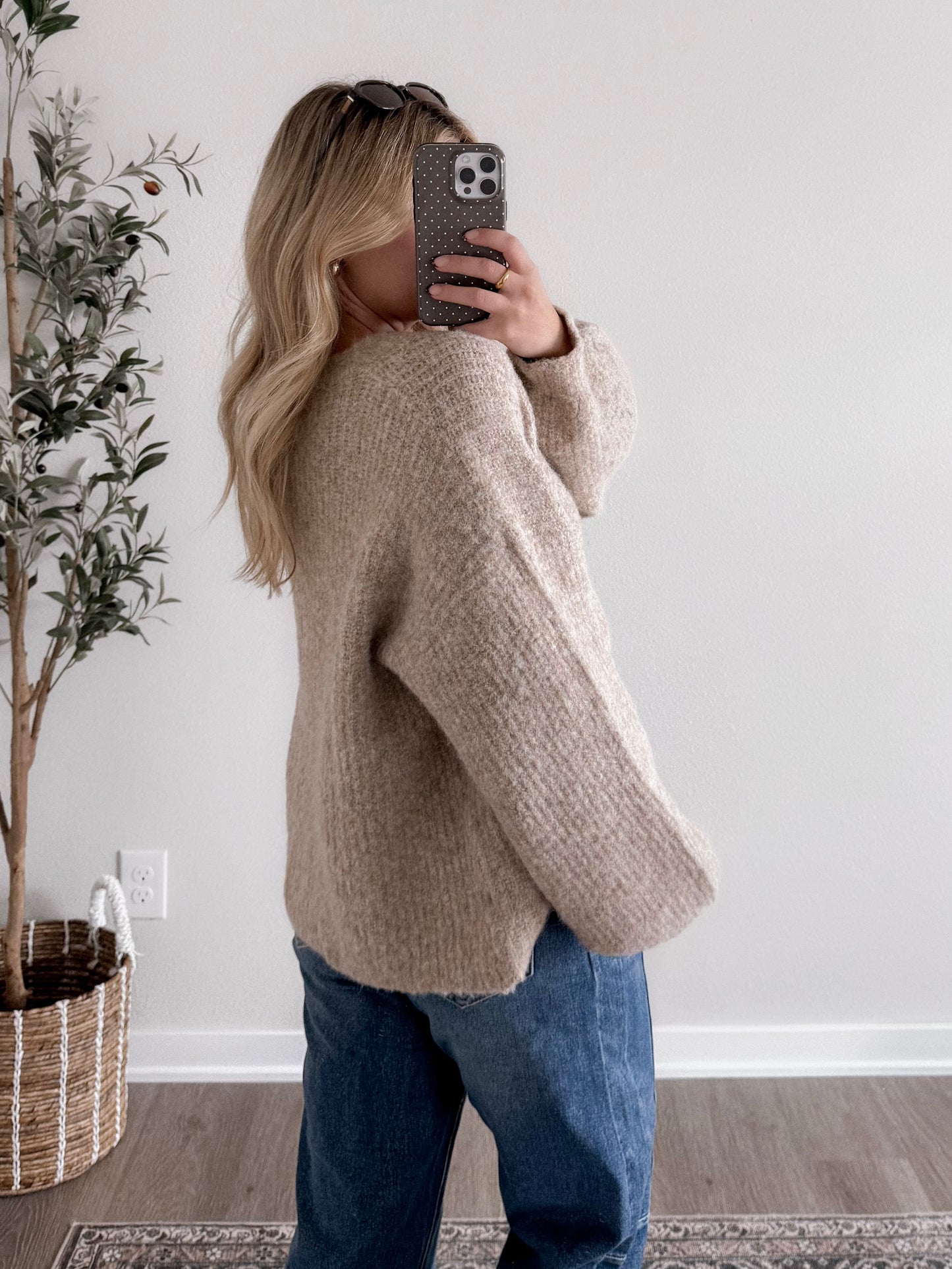 Honey Cove Button Down Sweater