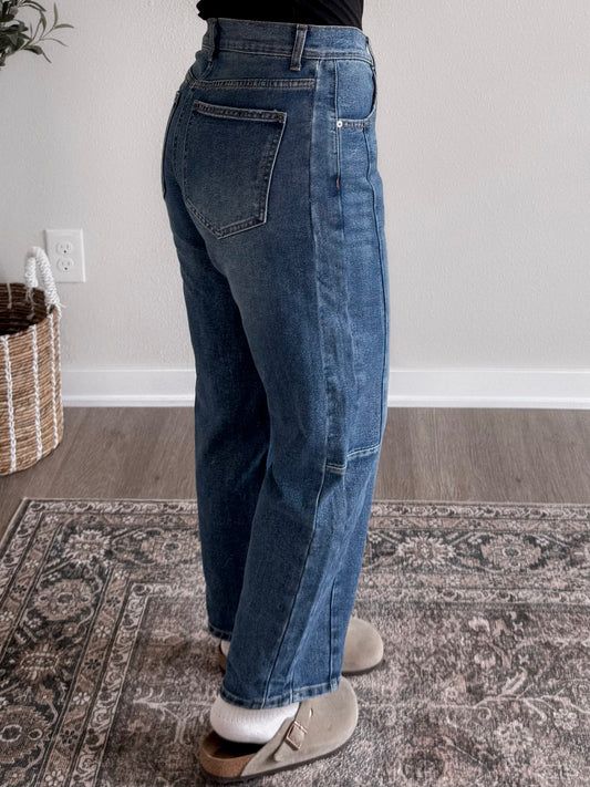 Hartley High Rise Barrel Jean (PREORDER - EST SHIP  10.7)