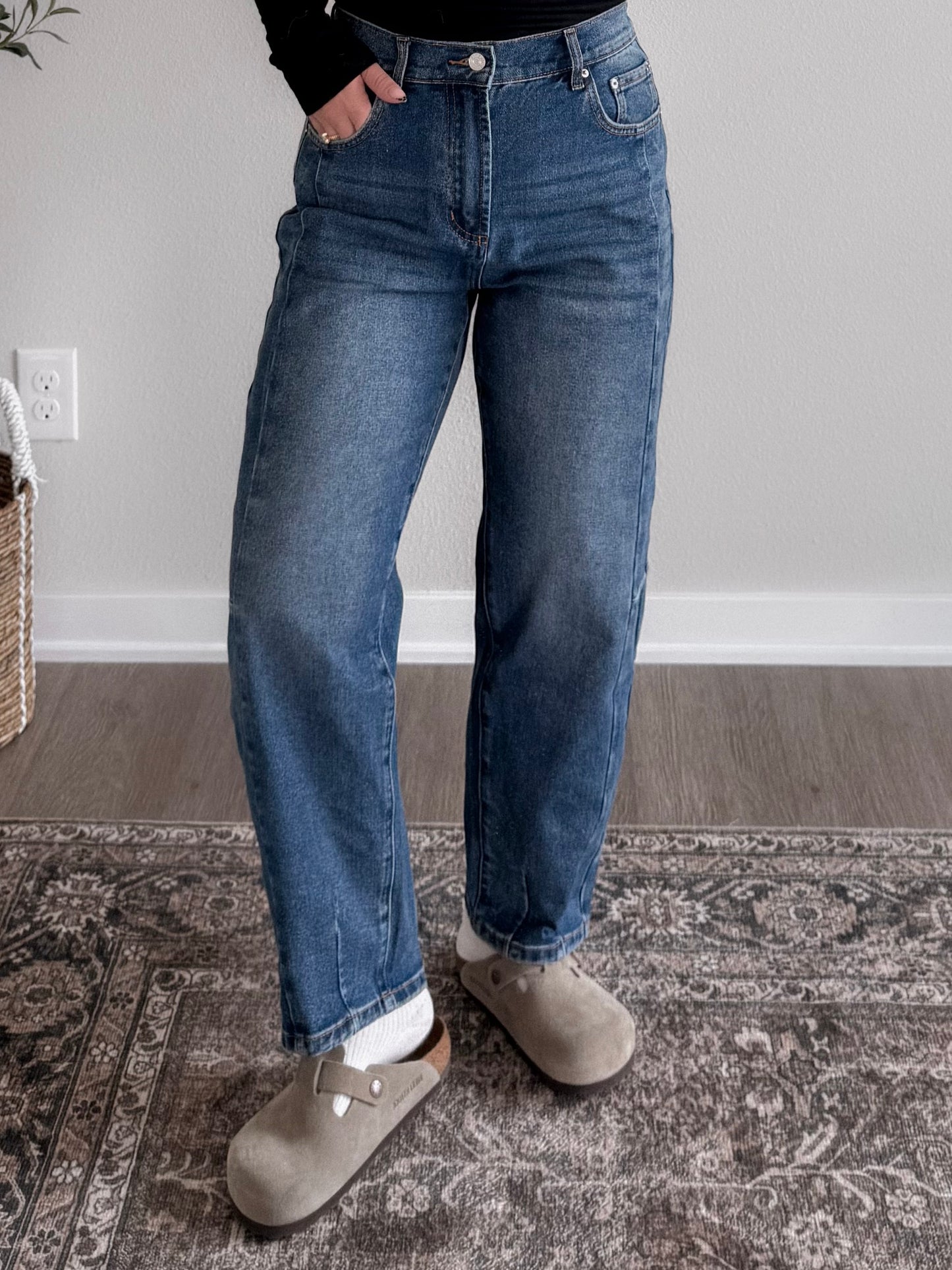Hartley High Rise Barrel Jean (PREORDER - EST SHIP  10.7)