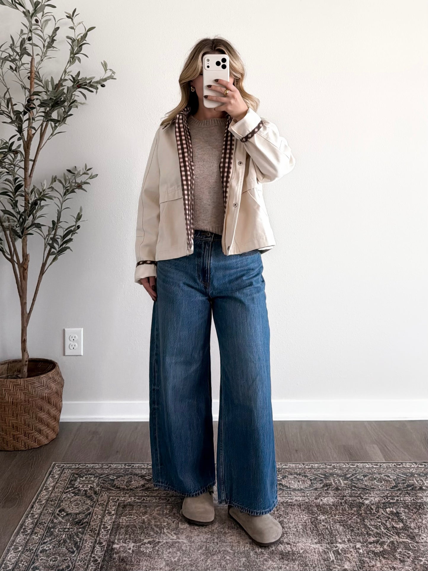 Brown Butter Cream Barn Jacket