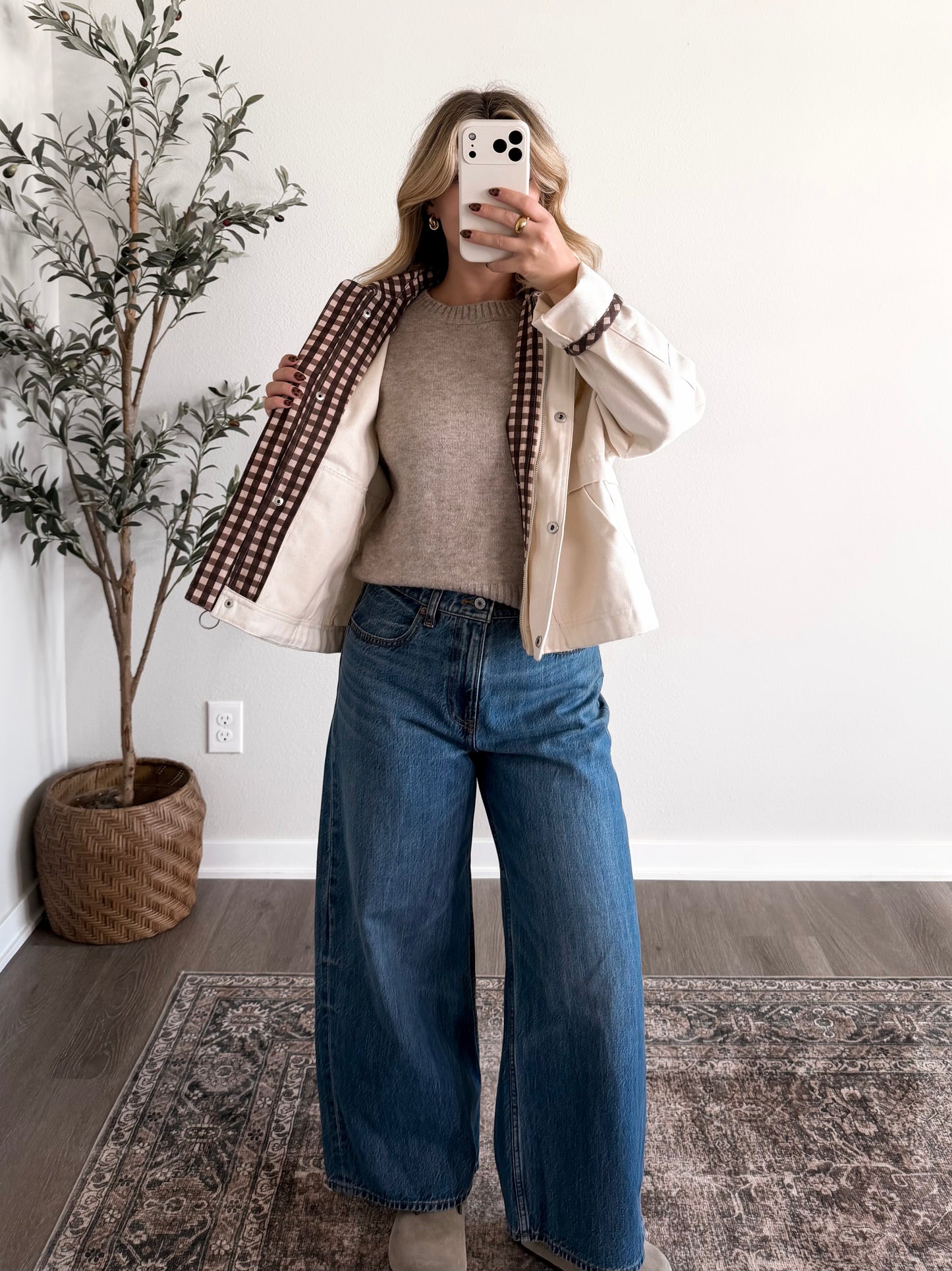 Brown Butter Cream Barn Jacket