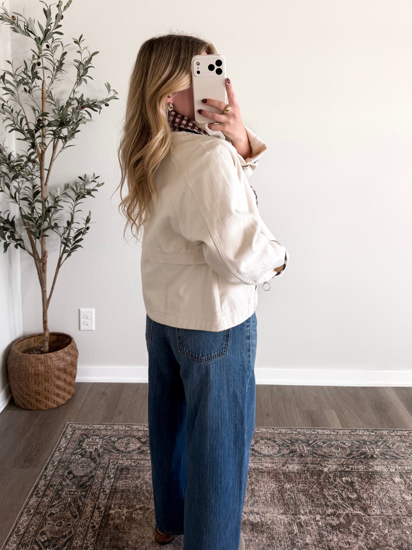 Brown Butter Cream Barn Jacket