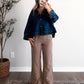 Maple Lane Ruffle Gingham Pants
