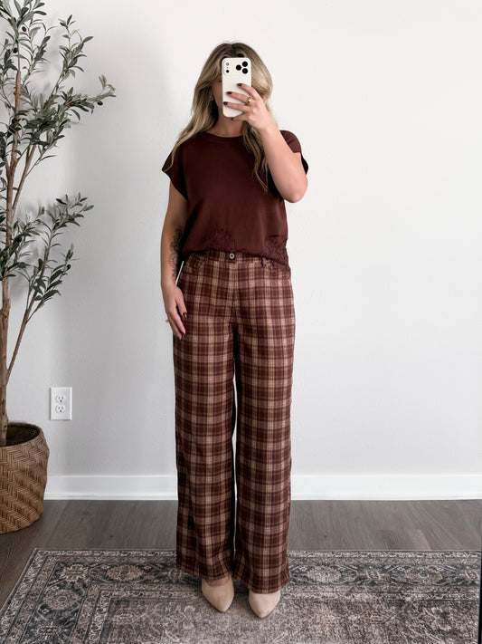 Harvard Square Plaid Pant