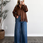 Upper East Satin Lace Top