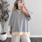 Sunny Blue Striped Pullover