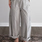 April Comfort Striped Barrel Pant (Restocking Mid April)