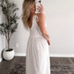 Porch Swing White Midi Dress (PREORDER EST SHIP 3.31)